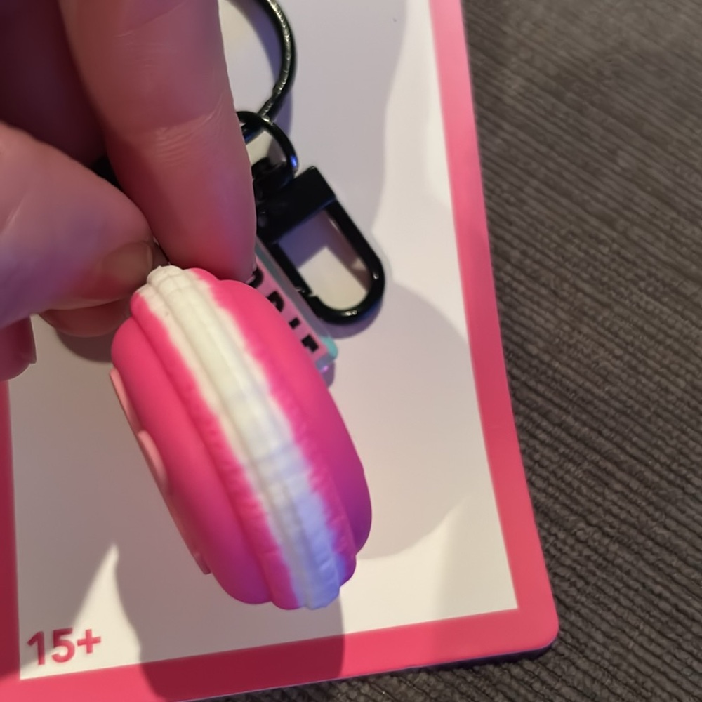 BARBIE Macaroon Keychain NWT - Picture 4 of 4